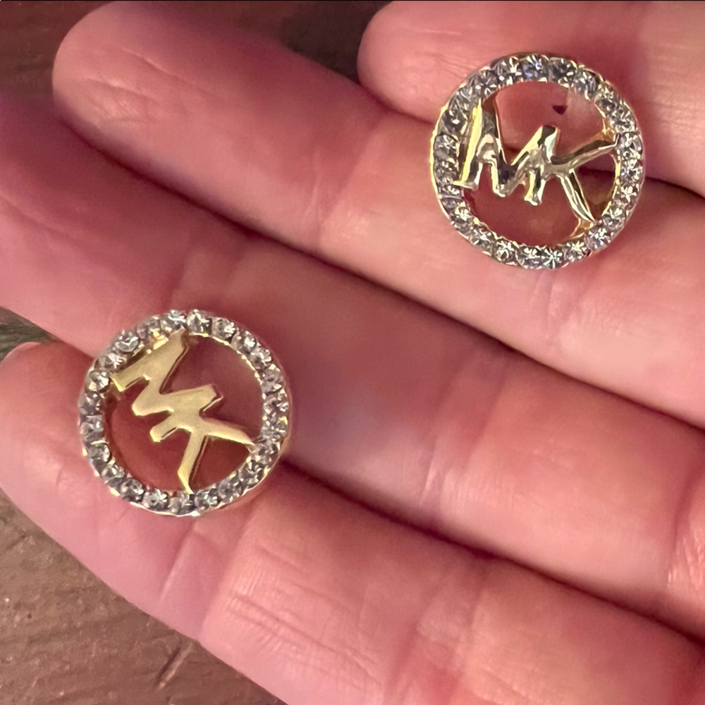 Michael Kors Gold and Silver Earrings